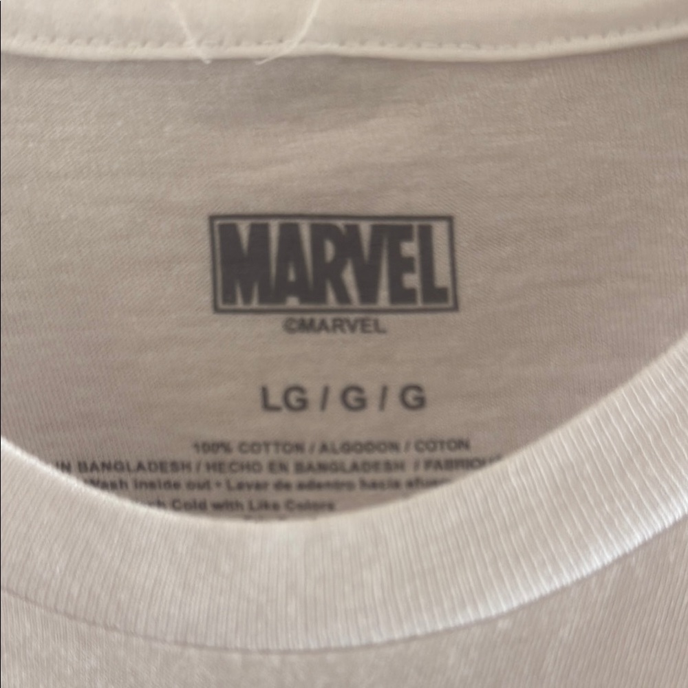 Marvel White Graphic T-Shirt for Men - Picture 2 of 7